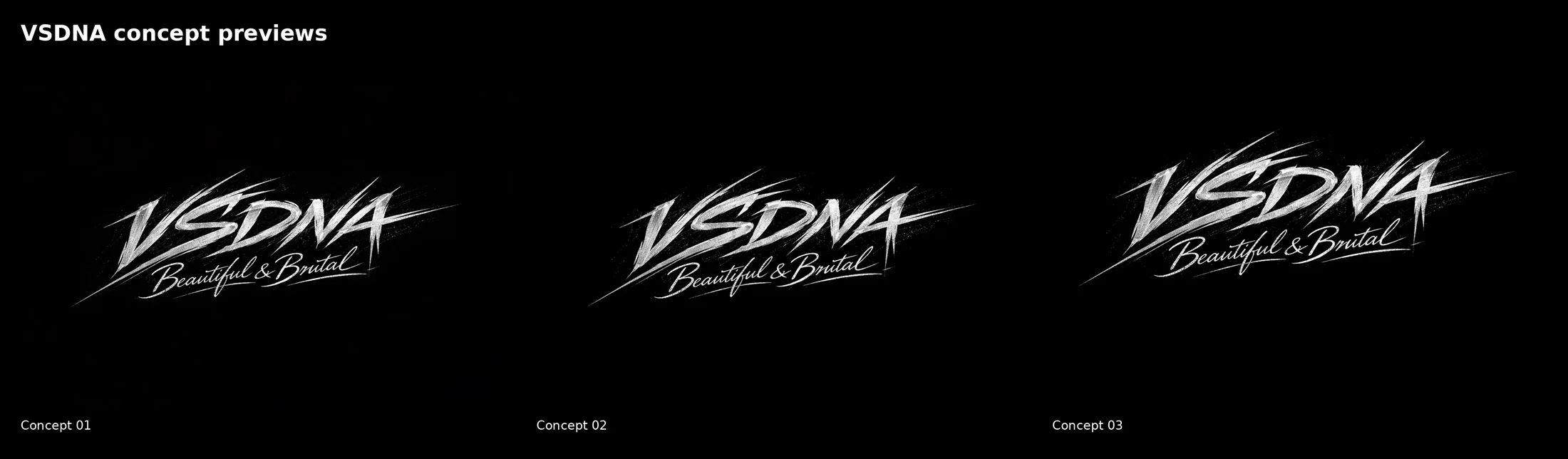 VSDNA concept contact sheet